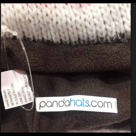 Beanie Fuzzy Tassels Brown Sock Monkey Warm Winter - Picture 7 of 7